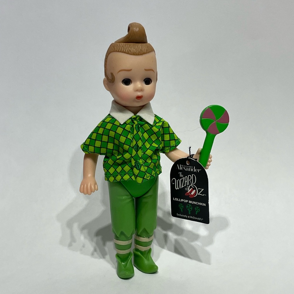 McDonalds Madame Alexander Lolly Pop Munchkin Doll Wizard of OZ Sleepy Like New!